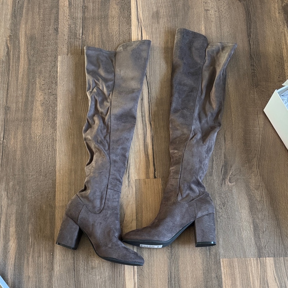 Treasure & Bond Over-the-Knee Boots - dark brown - NWT